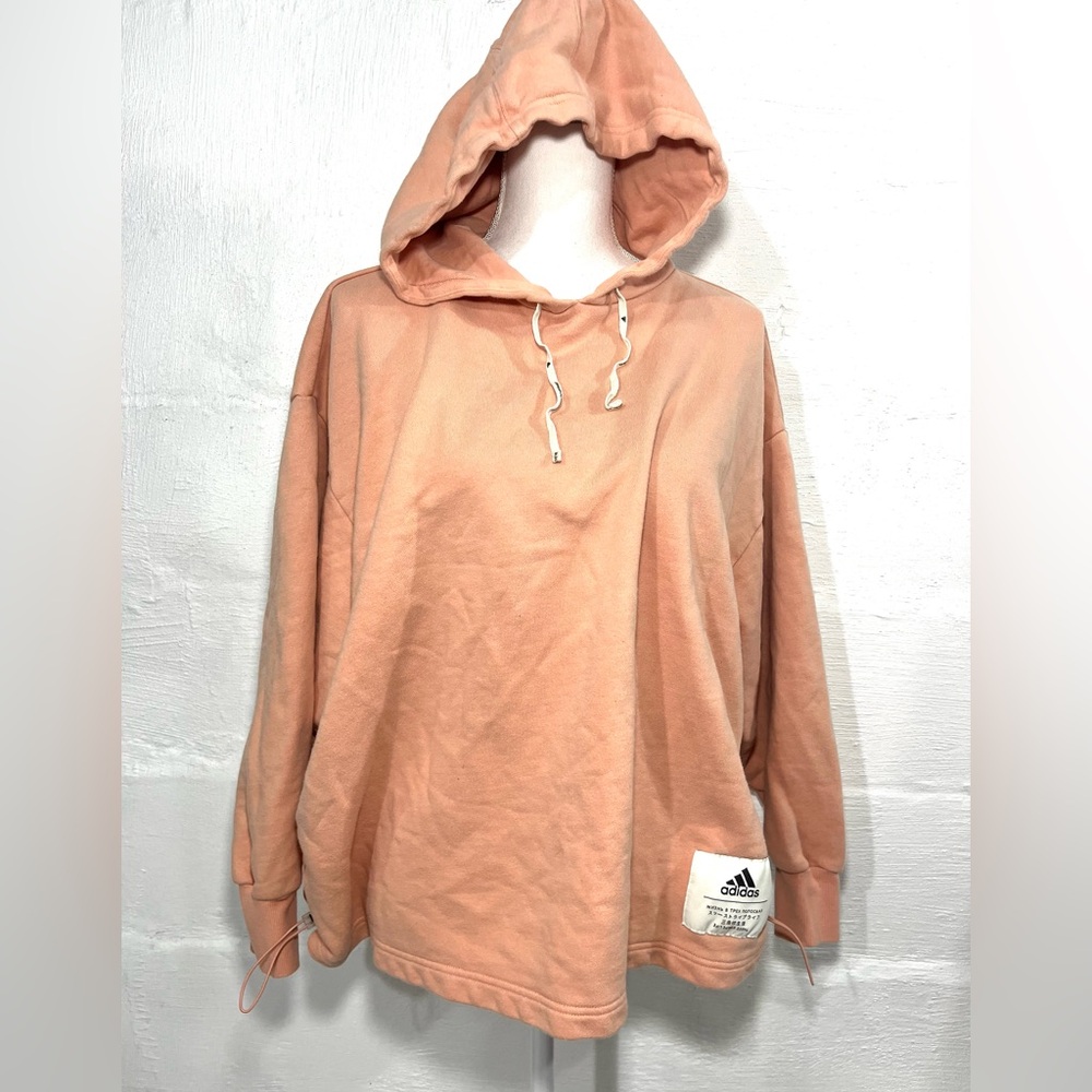 ADIDAS OVERSIZED BOXY SWEATSHIRT WITH SIDE CINCHES